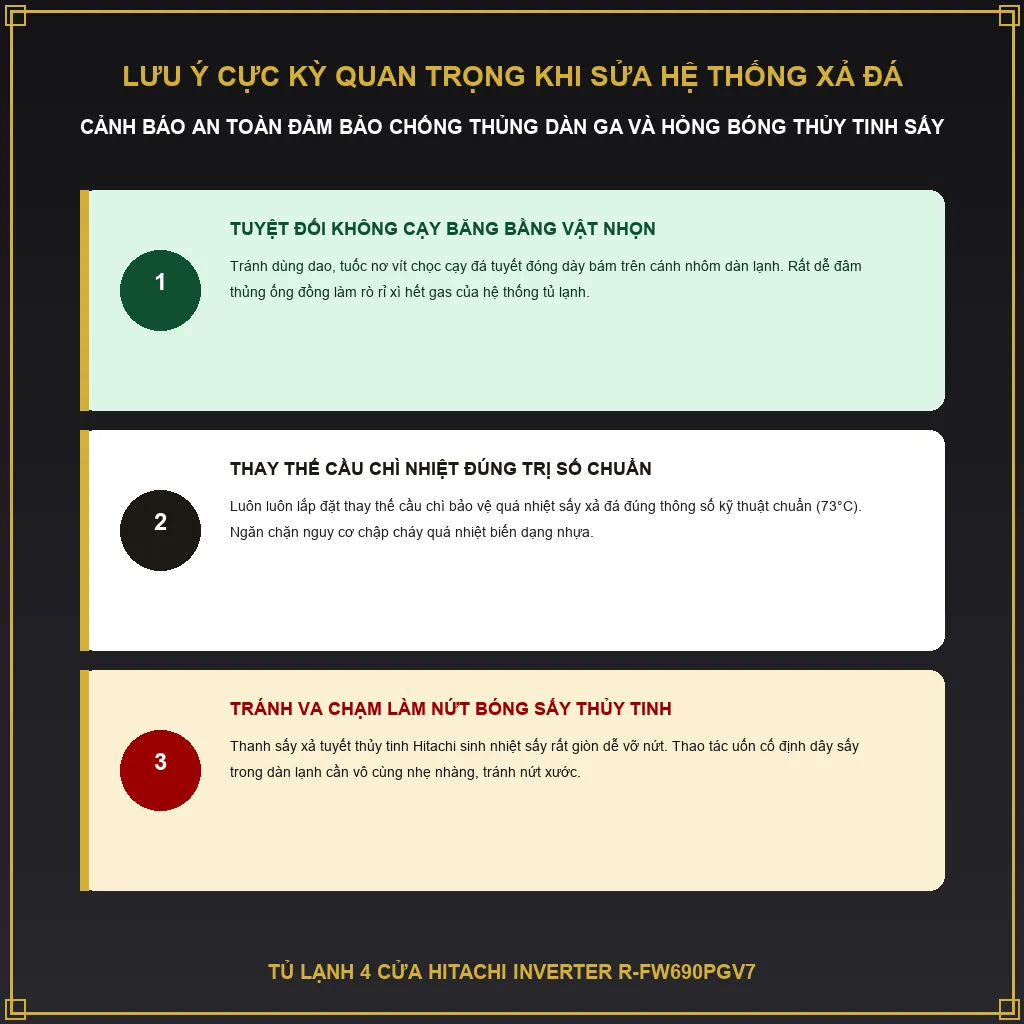 Lưu ý cực kỳ quan trọng khi sửa chữa