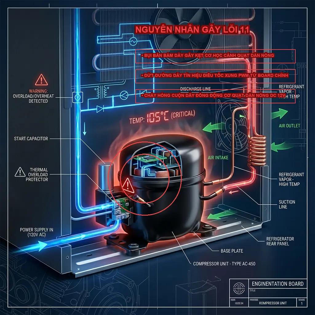 Các nguyên nhân phổ biến gây ra lỗi 11