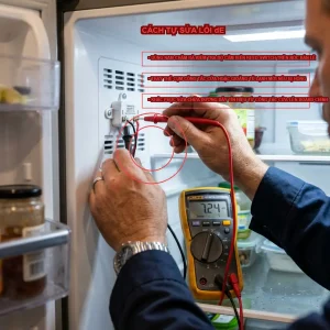 Tủ lạnh Samsung RT38K5982BS báo lỗi dE: Cách tự sửa tại nhà